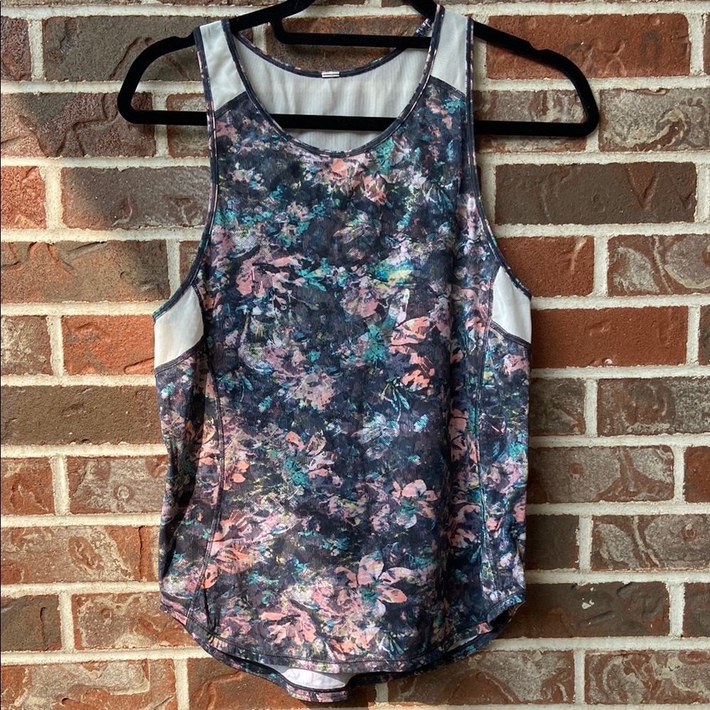 lululemon athletica Multicolor Floral Tank Top